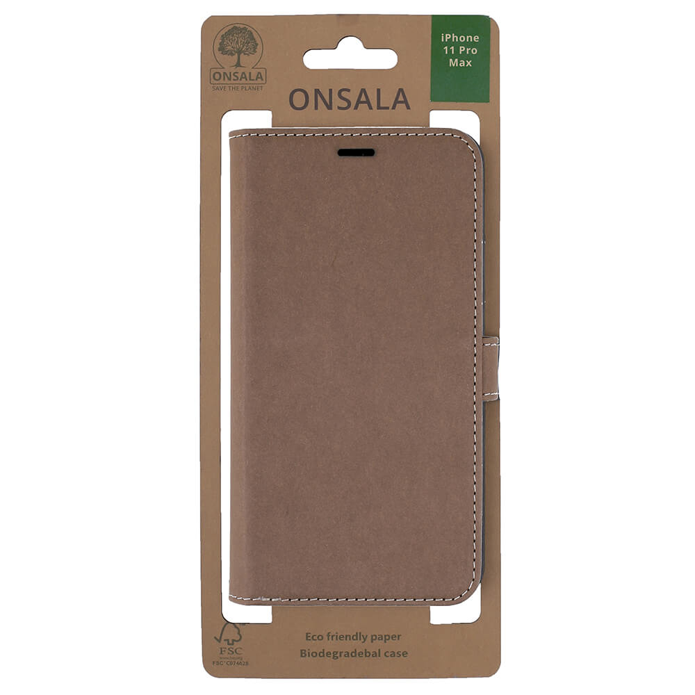 Onsala ONSALA iPhone 11 Pro Max Fodral ECO Brun