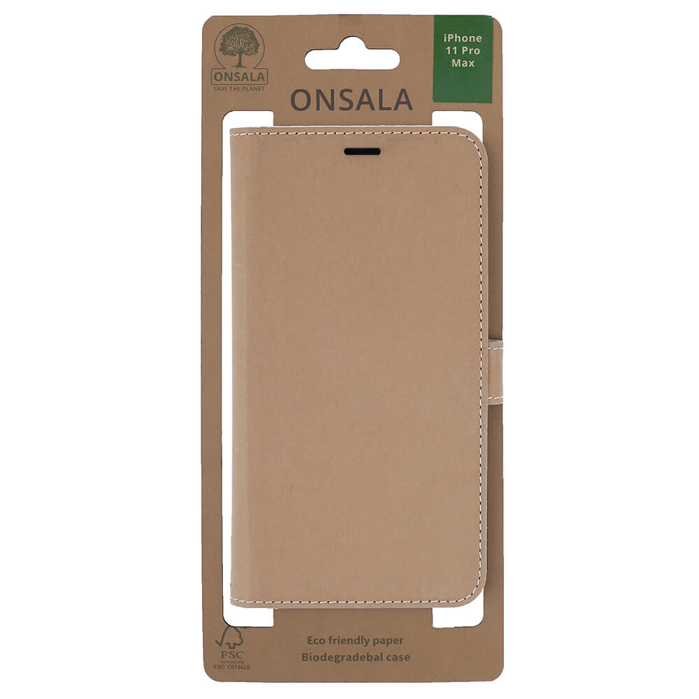 Onsala ONSALA iPhone 11 Pro Max Fodral ECO Sand