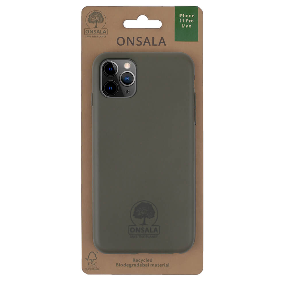 Onsala ONSALA iPhone 11 Pro Max Mobilskal ECO Grön