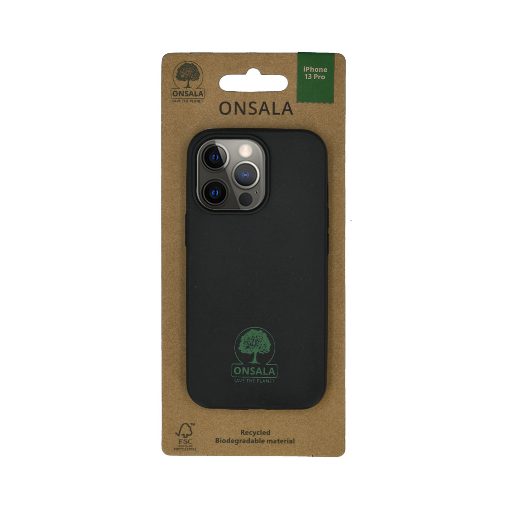 Onsala ONSALA iPhone 13 Pro Mobilskal ECO Svart