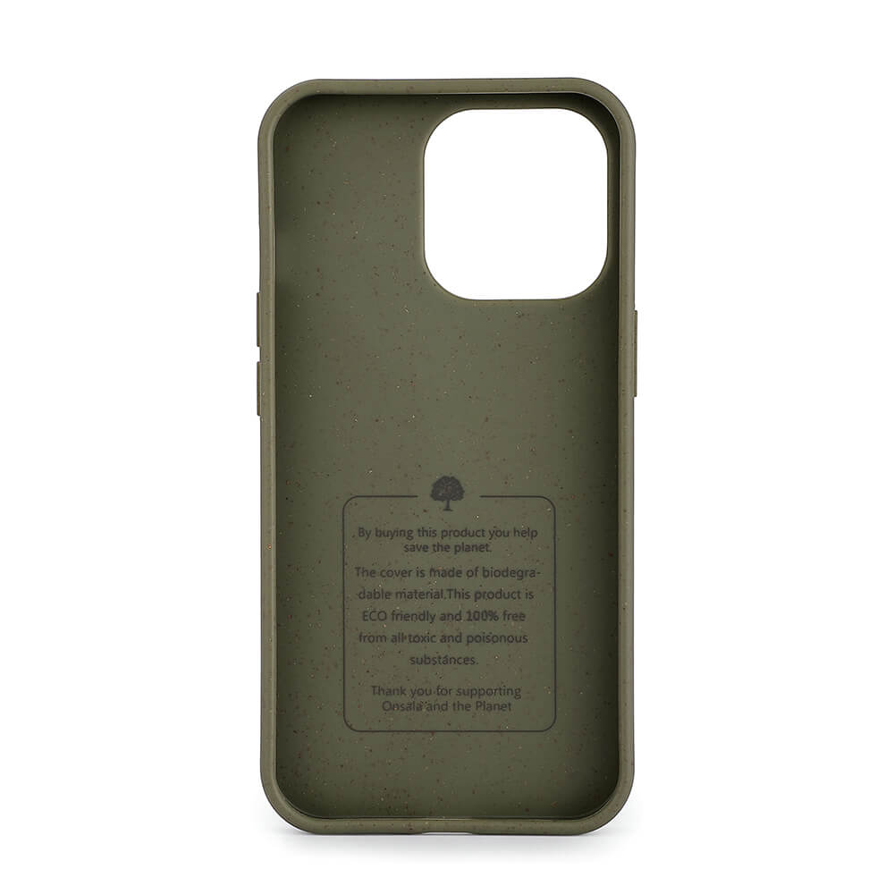 Onsala ONSALA iPhone 13 Pro Mobilskal ECO Grön