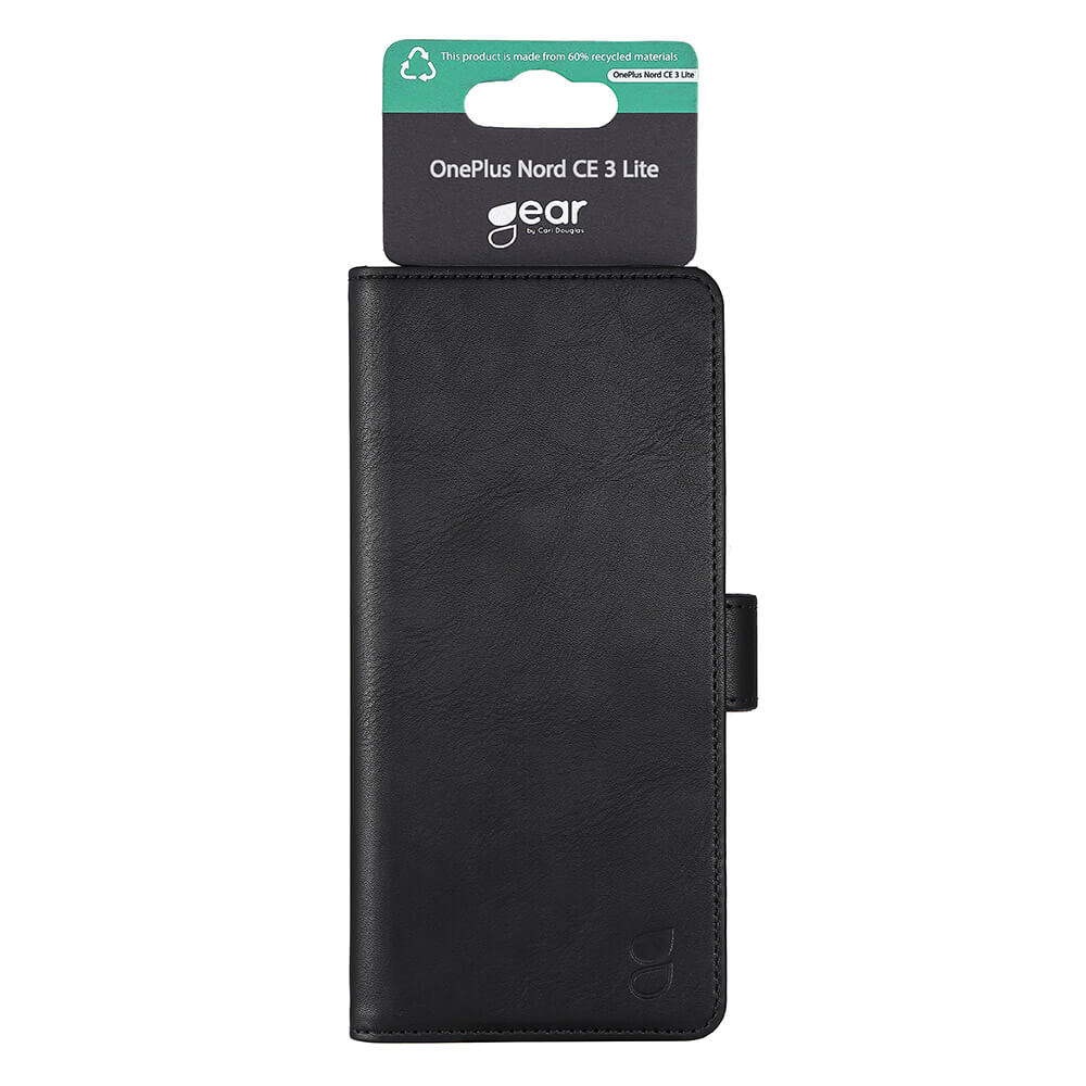 Gear GEAR OnePlus Nord CE 3 Lite Fodral Läder Svart