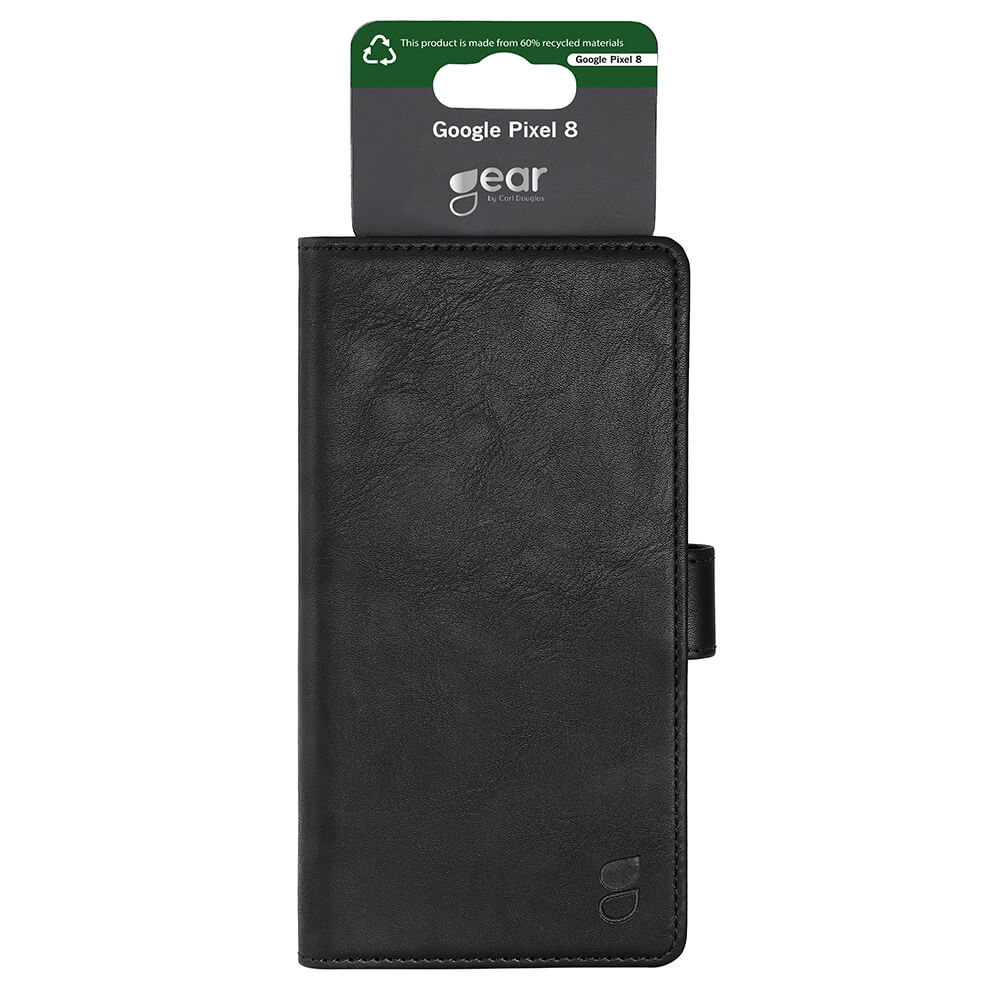Gear GEAR Google Pixel 8 Fodral Läder Svart