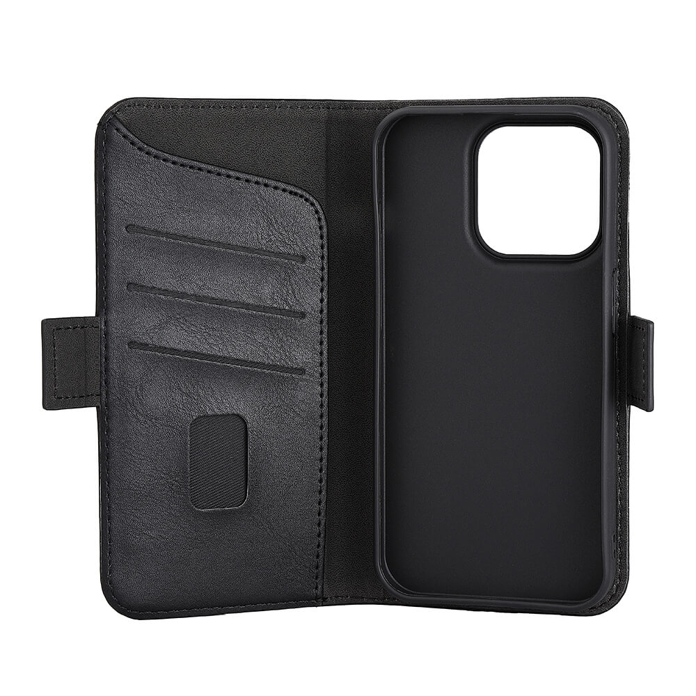 Gear GEAR iPhone 15 Pro Fodral MagSafe Läder Svart