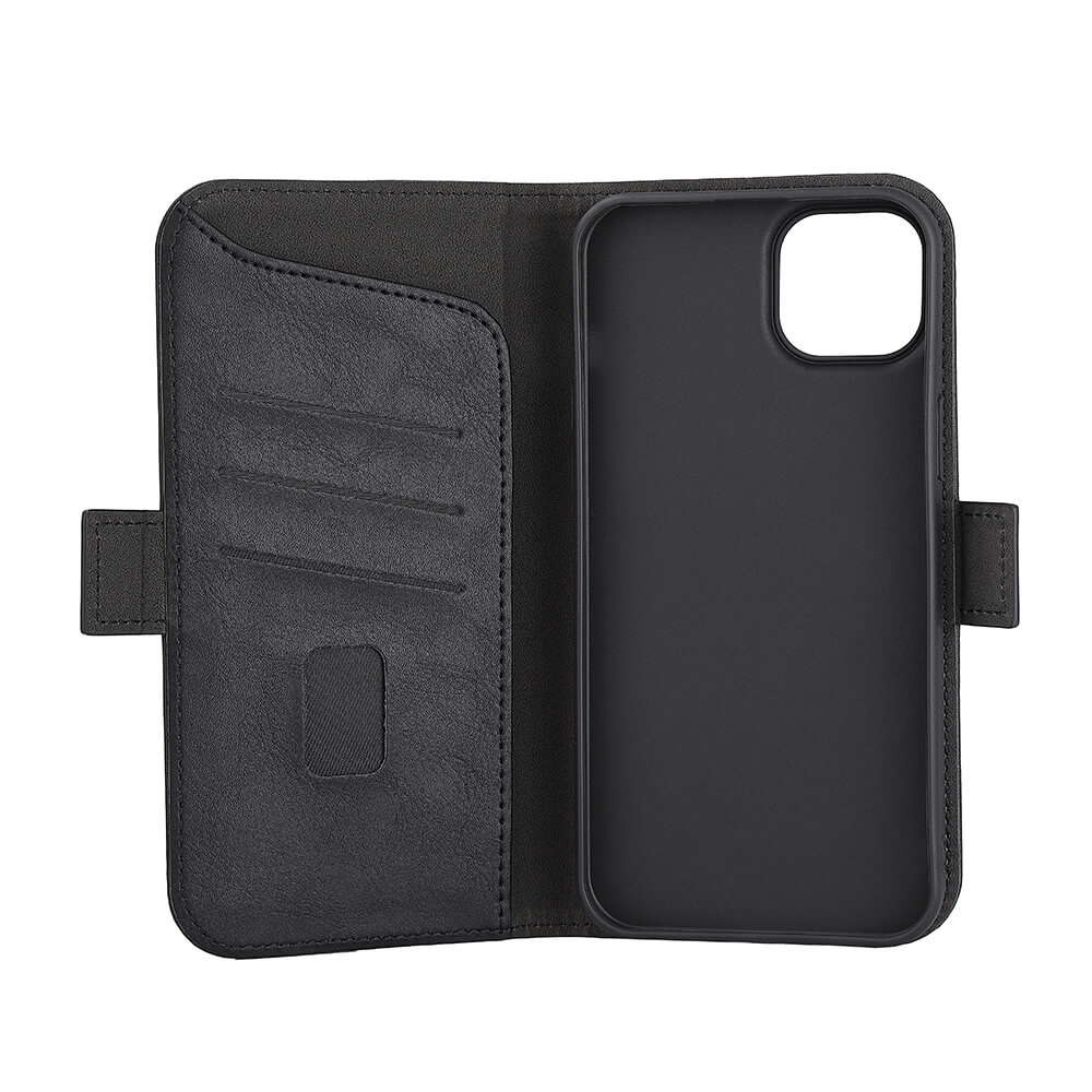 Gear GEAR iPhone 15 Plus Fodral MagSafe Läder Svart