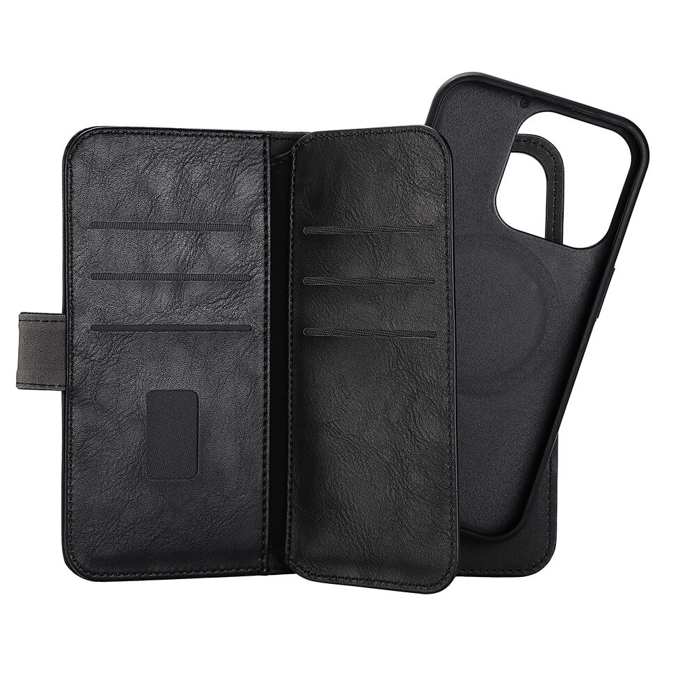 Gear GEAR iPhone 14 Pro Fodral Flerfack 2in1 Magnet MagSafe Svart