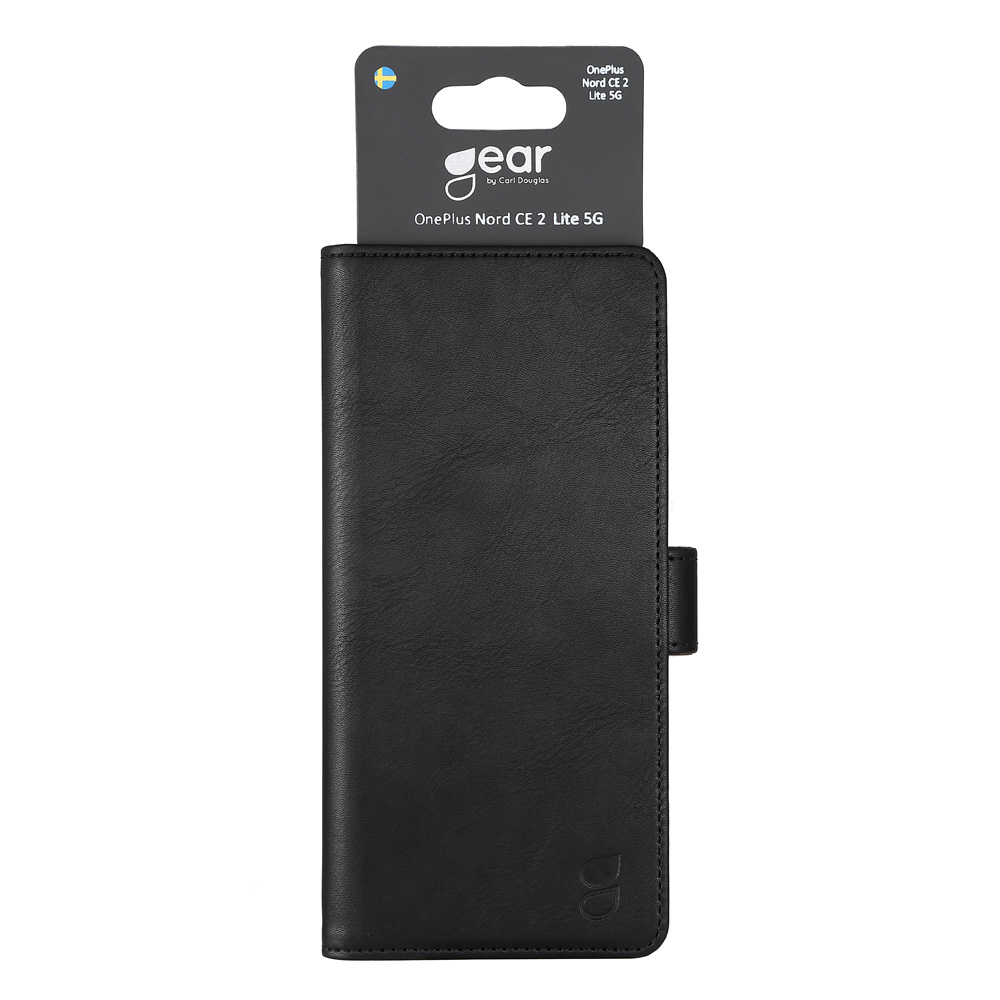 Gear GEAR OnePlus Nord CE 2 Lite 5G Fodral Läder Svart