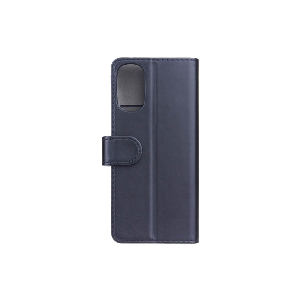 Gear GEAR Motorola Moto G71 Fodral Läder Svart