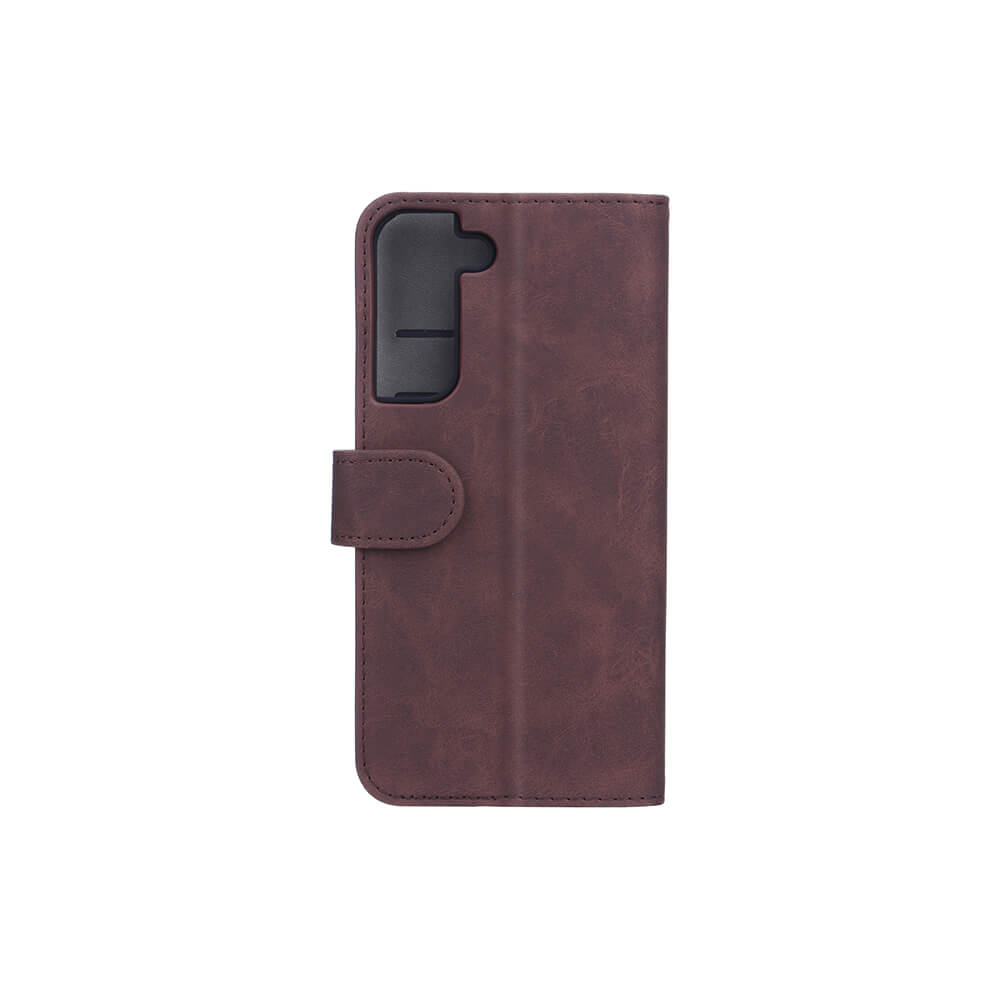 Gear GEAR Samsung Galaxy S22 Plus Fodral Nubuck Läder Brun