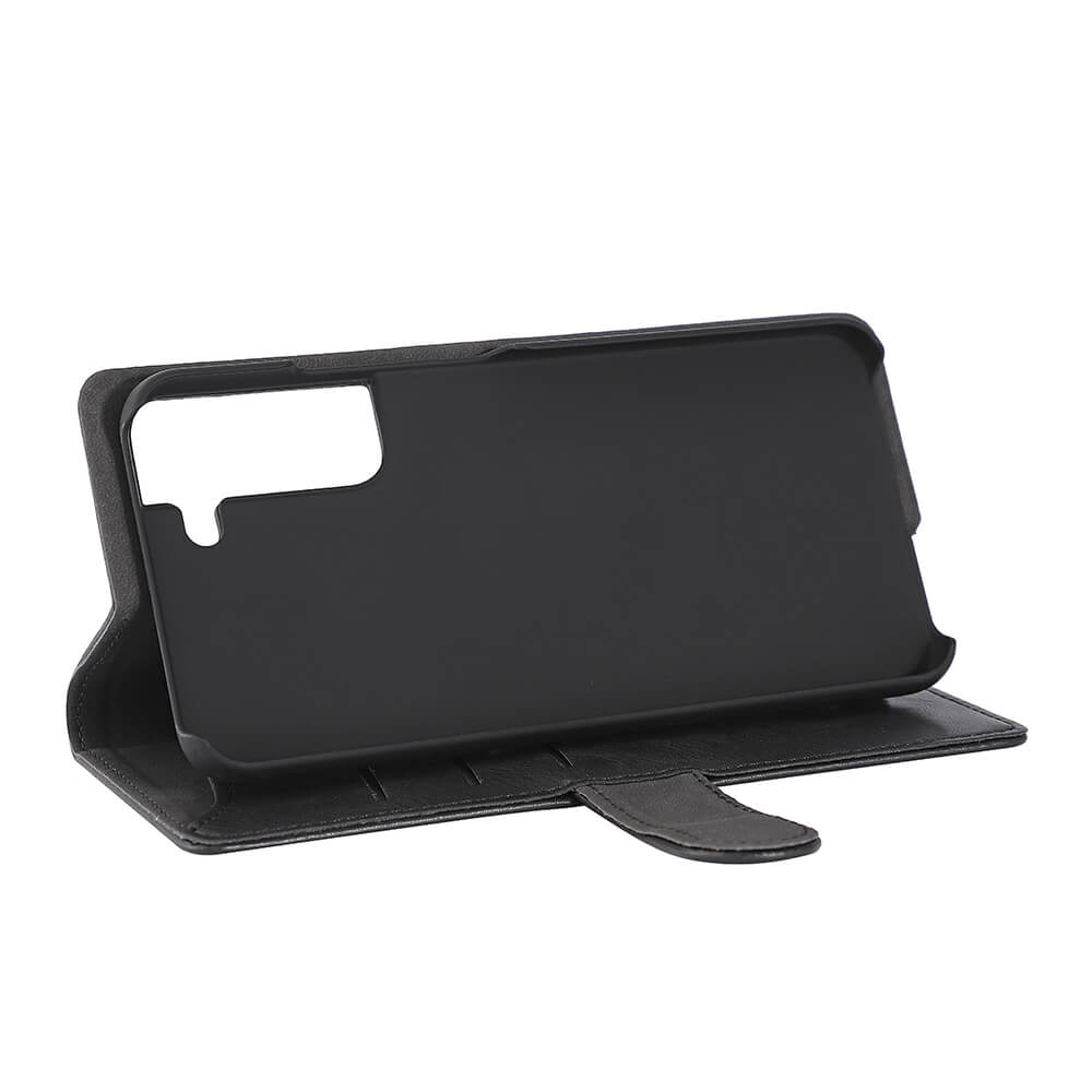 Gear GEAR Samsung Galaxy S22 Plus Fodral Läder Svart