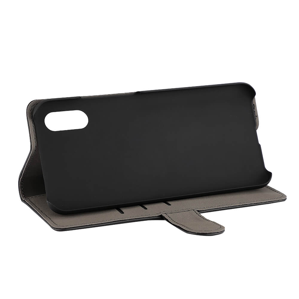 Gear GEAR Xiaomi Redmi 9A / 9AT Fodral Läder Svart