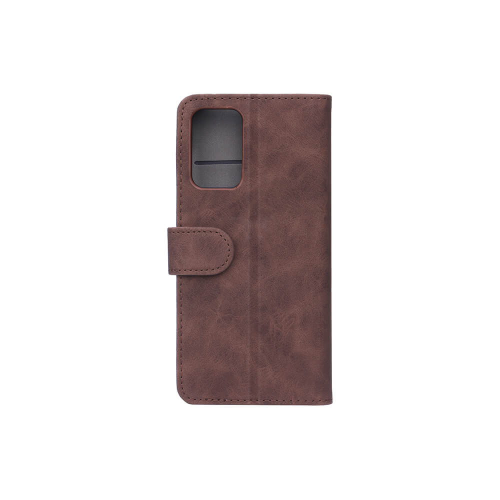 Gear GEAR Samsung Galaxy A72 Fodral Nubuck Läder Brun