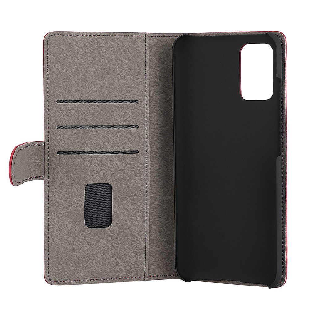 Gear GEAR Samsung Galaxy A02s Fodral Läder Röd