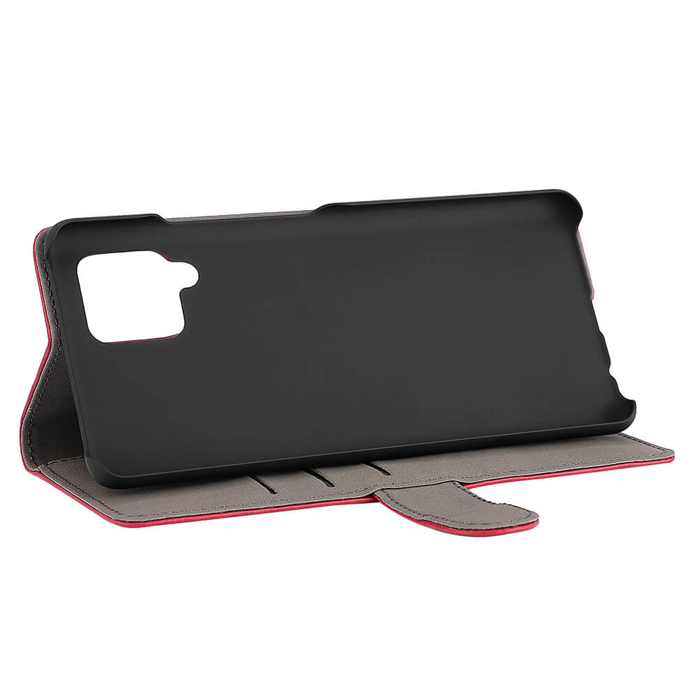 Gear GEAR Samsung Galaxy A42 Fodral Läder Röd