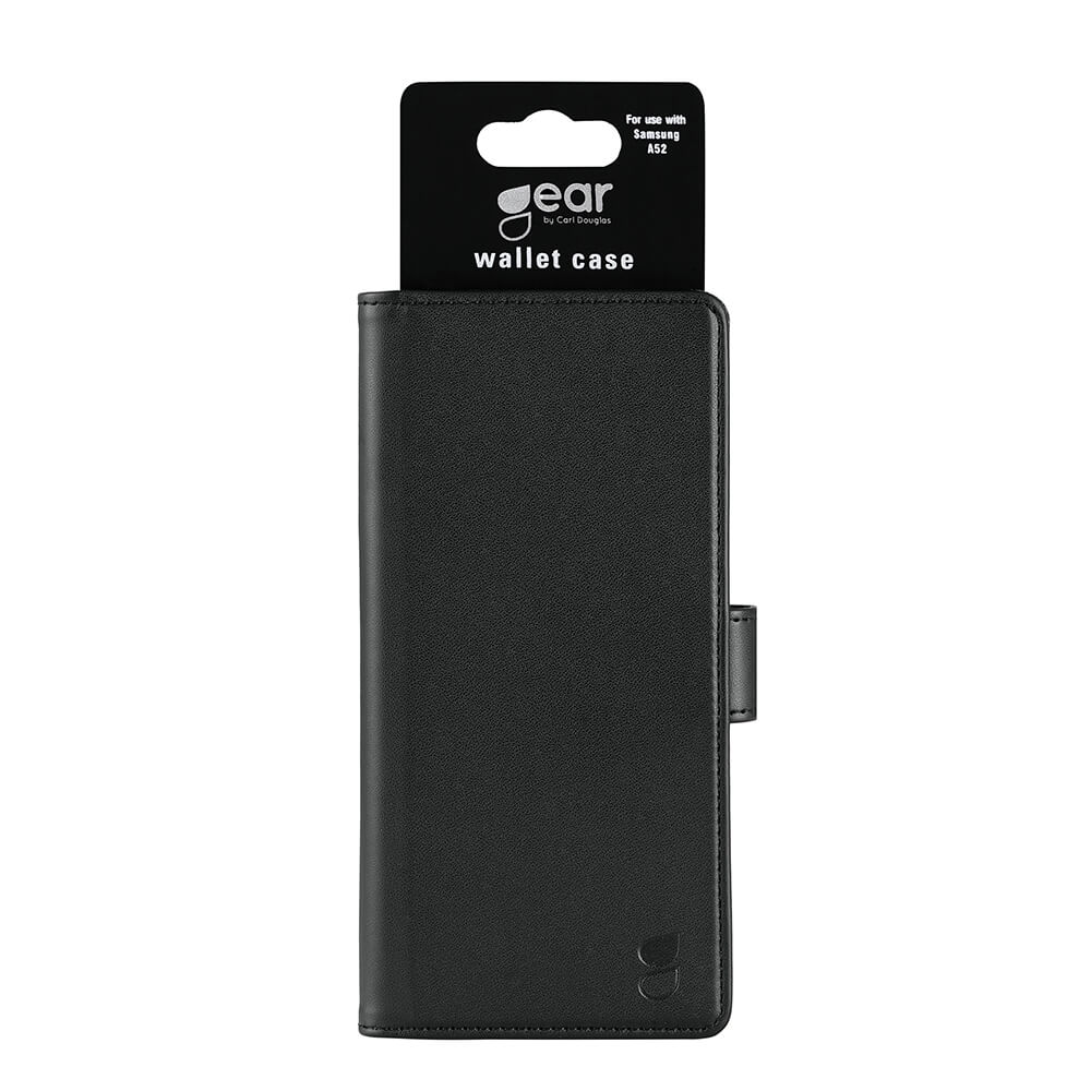 Gear GEAR Samsung Galaxy A52 / A52s Fodral Läder Svart
