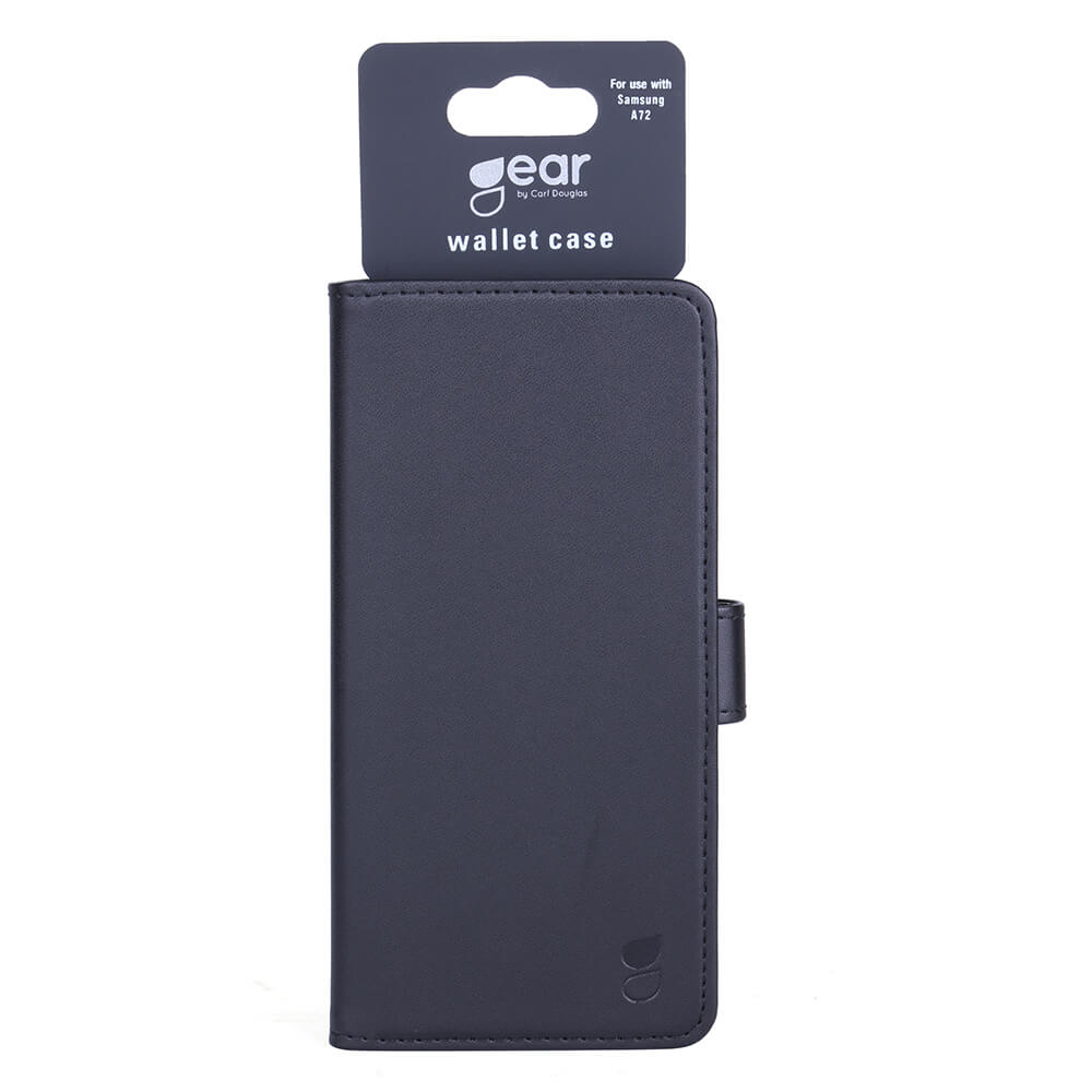 Gear GEAR Samsung Galaxy A72 Fodral Läder Svart