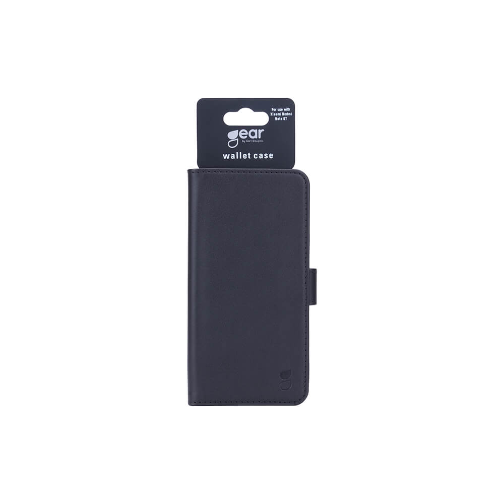 Gear GEAR Xiaomi Redmi Note 8T Fodral Läder Svart