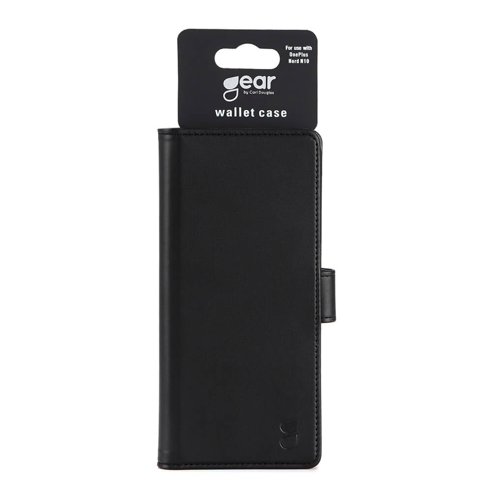 Gear GEAR OnePlus Nord N10 Fodral Läder Svart