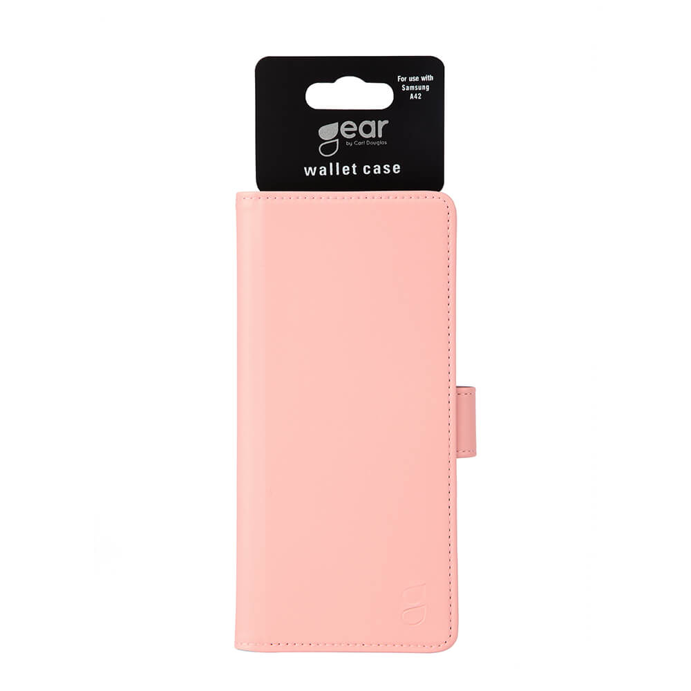 Gear GEAR Samsung Galaxy A42 Fodral Läder Rosa