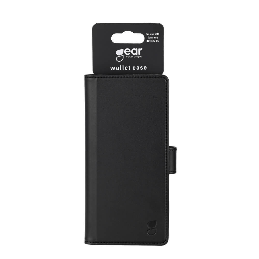 Gear GEAR Samsung Galaxy Note 20 Fodral Läder Svart