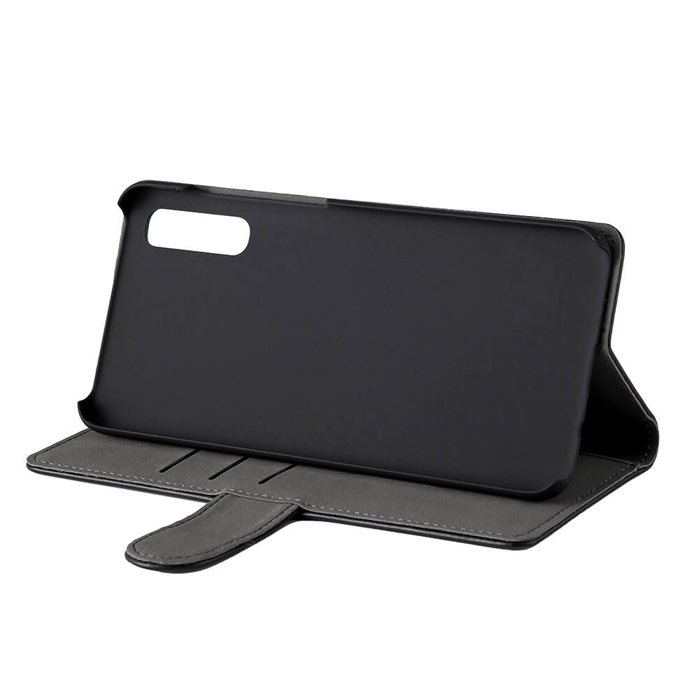 Gear GEAR Samsung Galaxy A70 Fodral Läder Svart