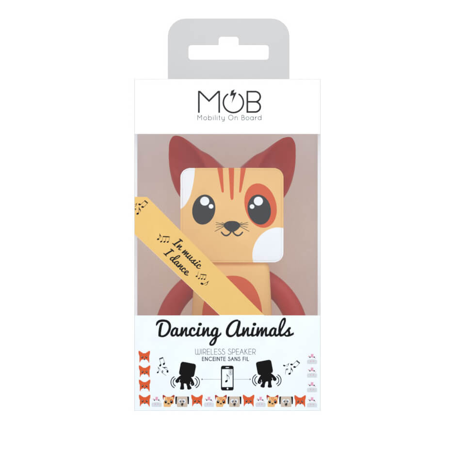 Mobility On Board MOB Högtalare Trådlös Dansande Katt
