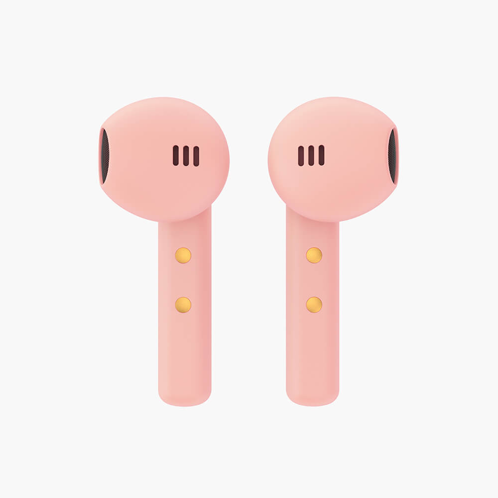 LEDWOOD LEDWOOD Hörlur Hubble TWS True Wireless In-Ear Mic Rosa