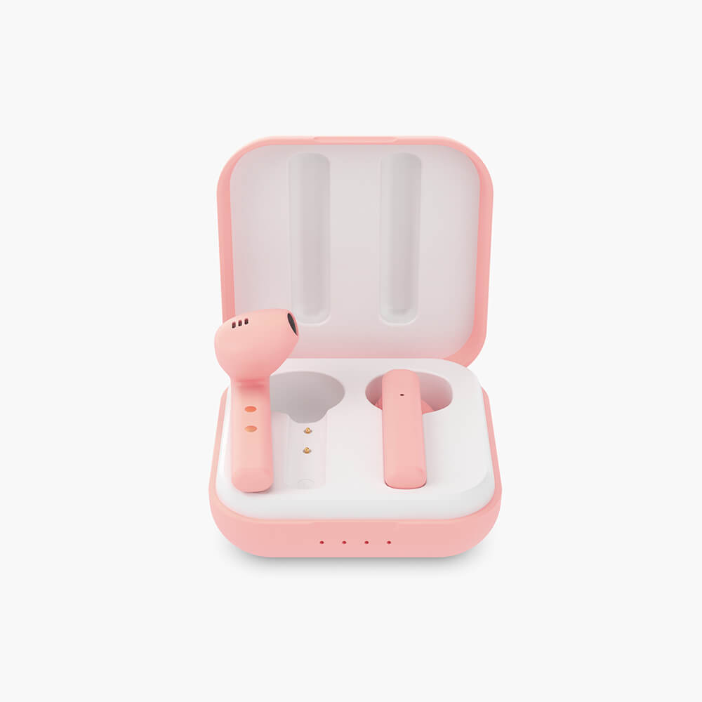LEDWOOD LEDWOOD Hörlur Hubble TWS True Wireless In-Ear Mic Rosa