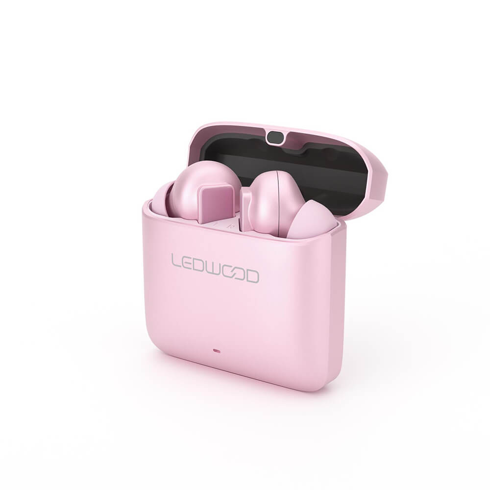 LEDWOOD LEDWOOD Hörlur Titan TWS True Wireless In-Ear Rose