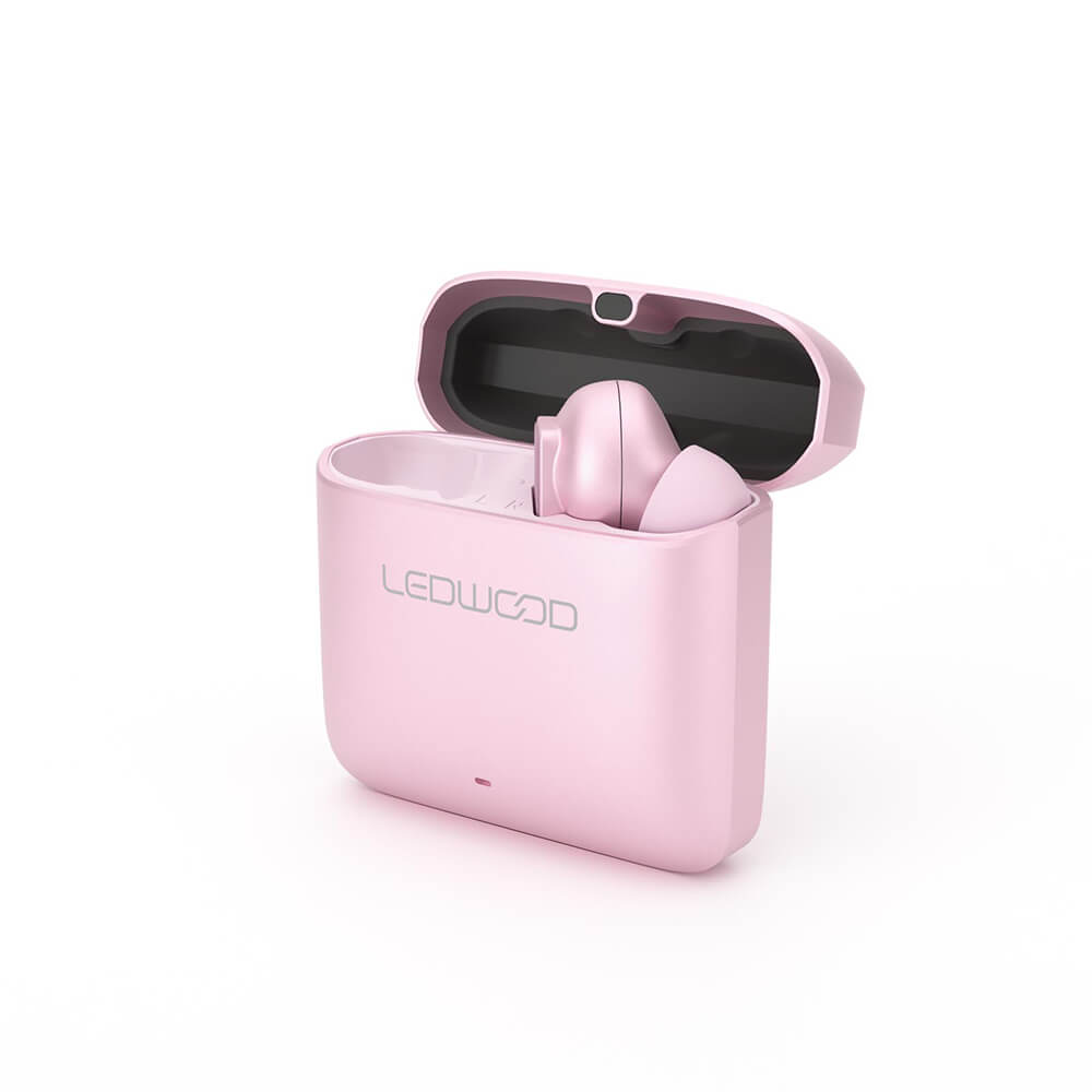 LEDWOOD LEDWOOD Hörlur Titan TWS True Wireless In-Ear Rose