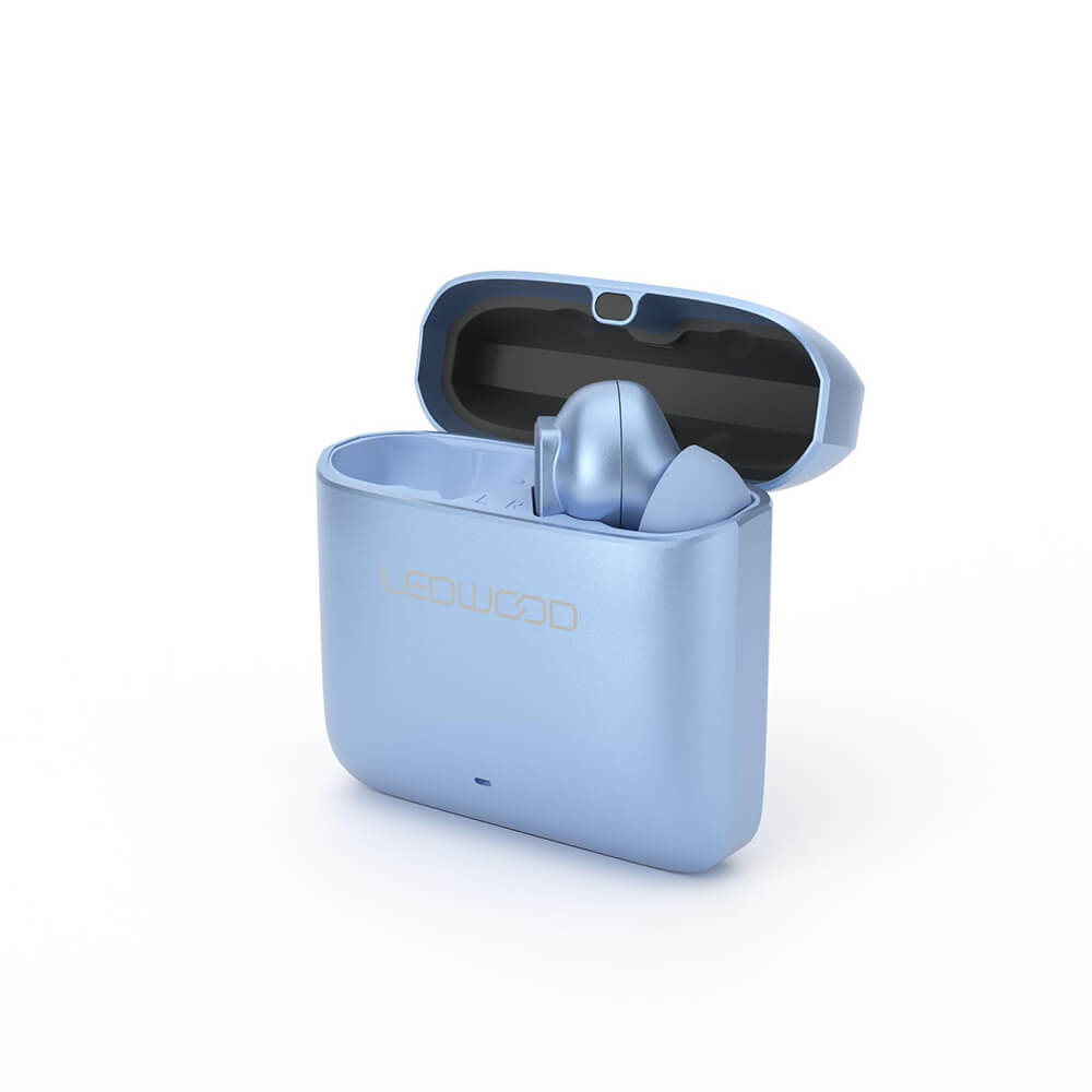 LEDWOOD LEDWOOD Hörlur Titan TWS True Wireless In-Ear Blå