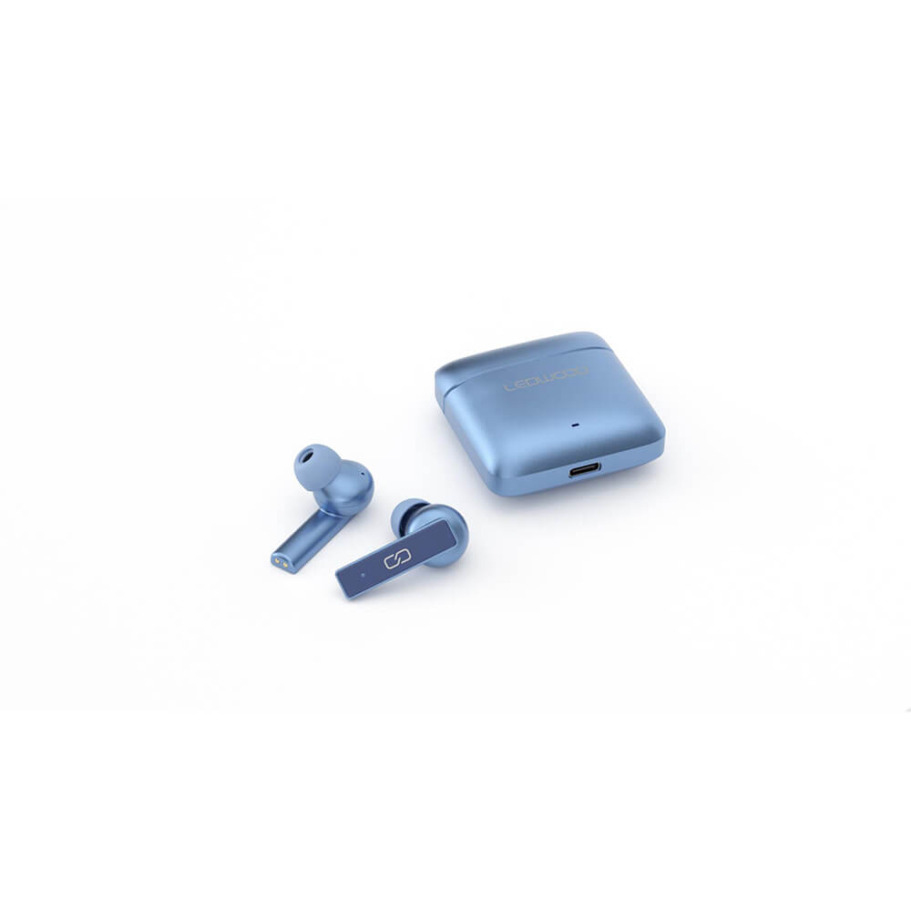 LEDWOOD LEDWOOD Hörlur Titan TWS True Wireless In-Ear Blå