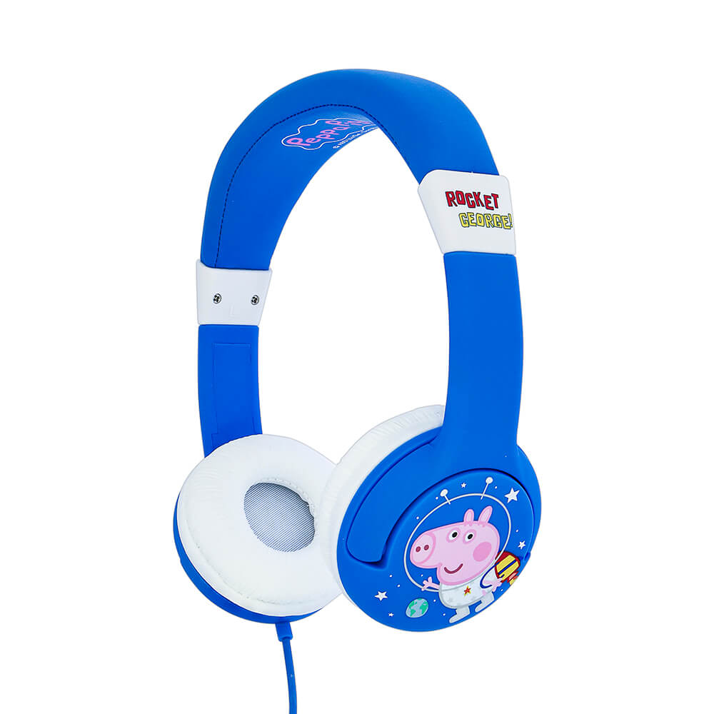 OTL Peppa Pig Hörlur För Barn On-Ear George Rocket