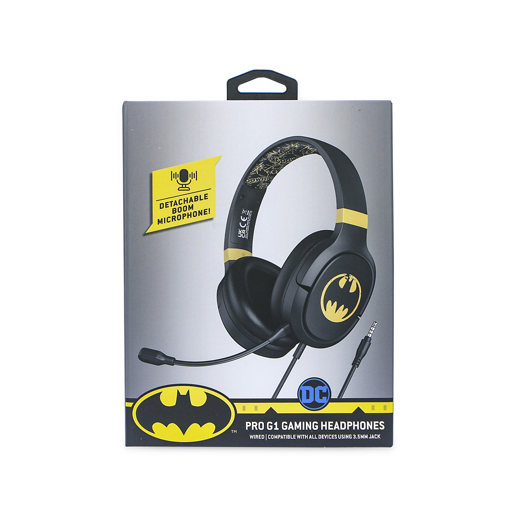 OTL Batman Gaming-Headset Over Ear Bom-Mikrofon