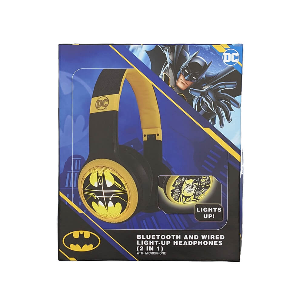  Batman LED Trådlösa On-Ear Hörlurar