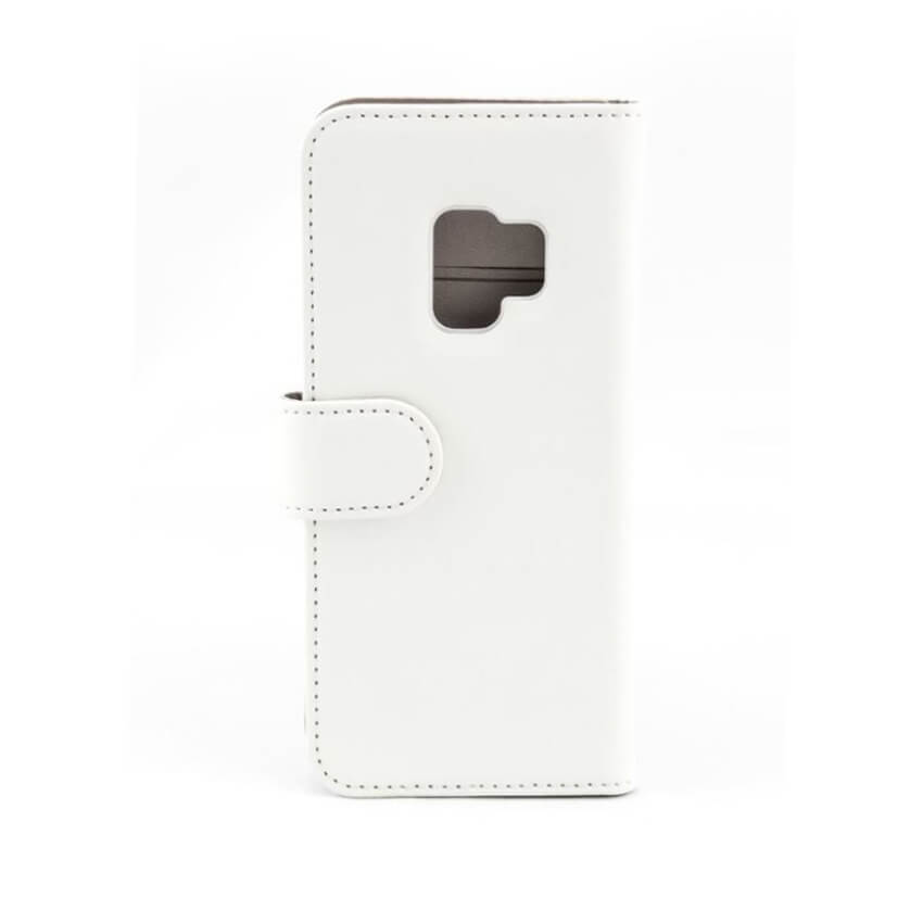 Gear GEAR Samsung Galaxy S9 Fodral Läder Vit