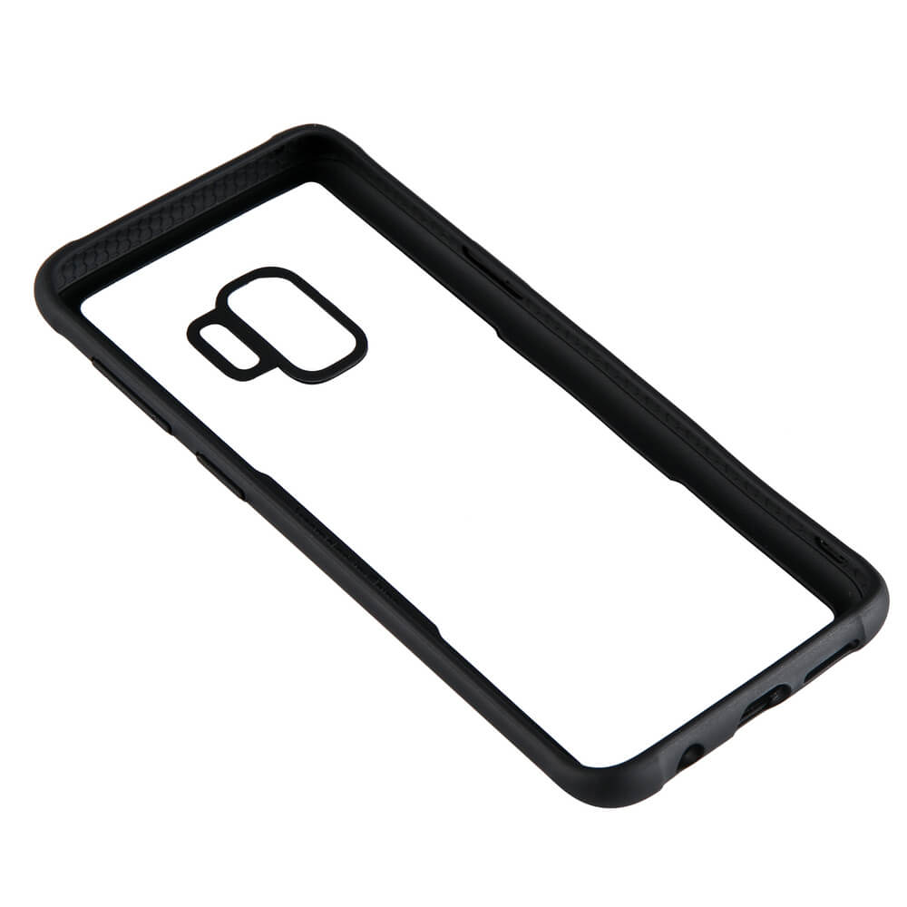 Gear GEAR Samsung Galaxy S9 Mobilskal Härdat Glas Svart