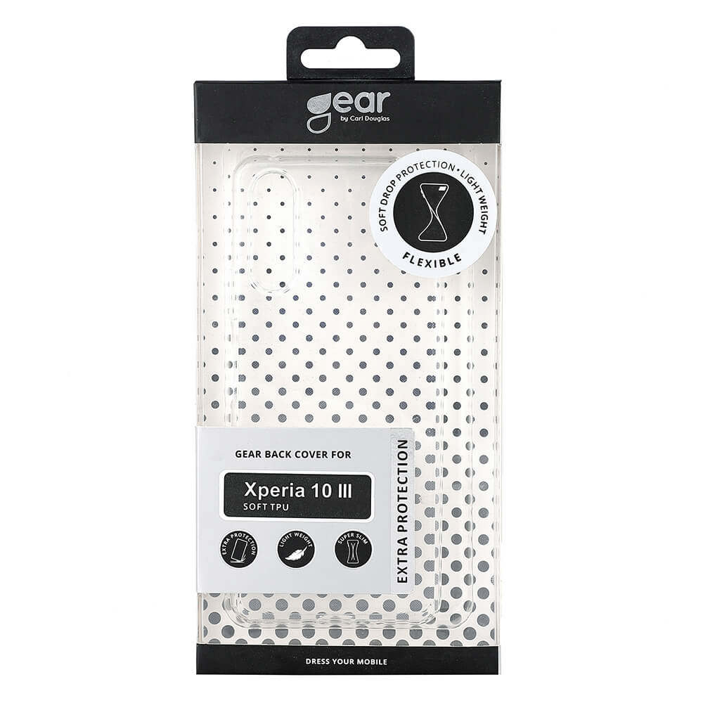 Gear GEAR Sony Xperia 10 III Skal TPU Transparent