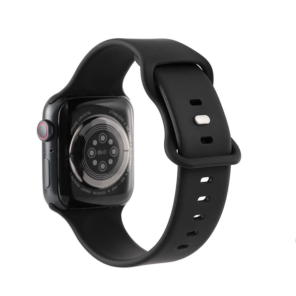 Gear GEAR Klockarmband Silikon Apple Watch 38/40/41/42 mm Svart