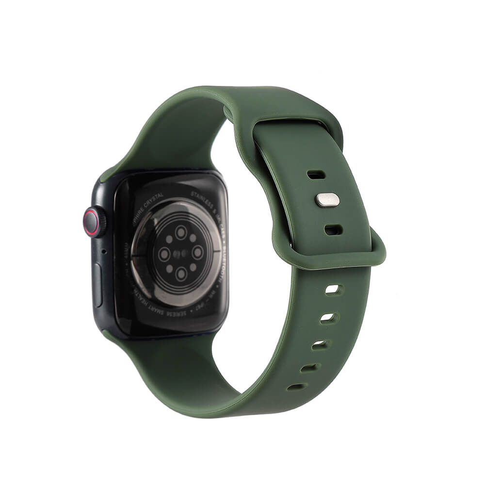Gear GEAR Klockarmband Silikon Apple Watch 38/40/41/42 mm Grön