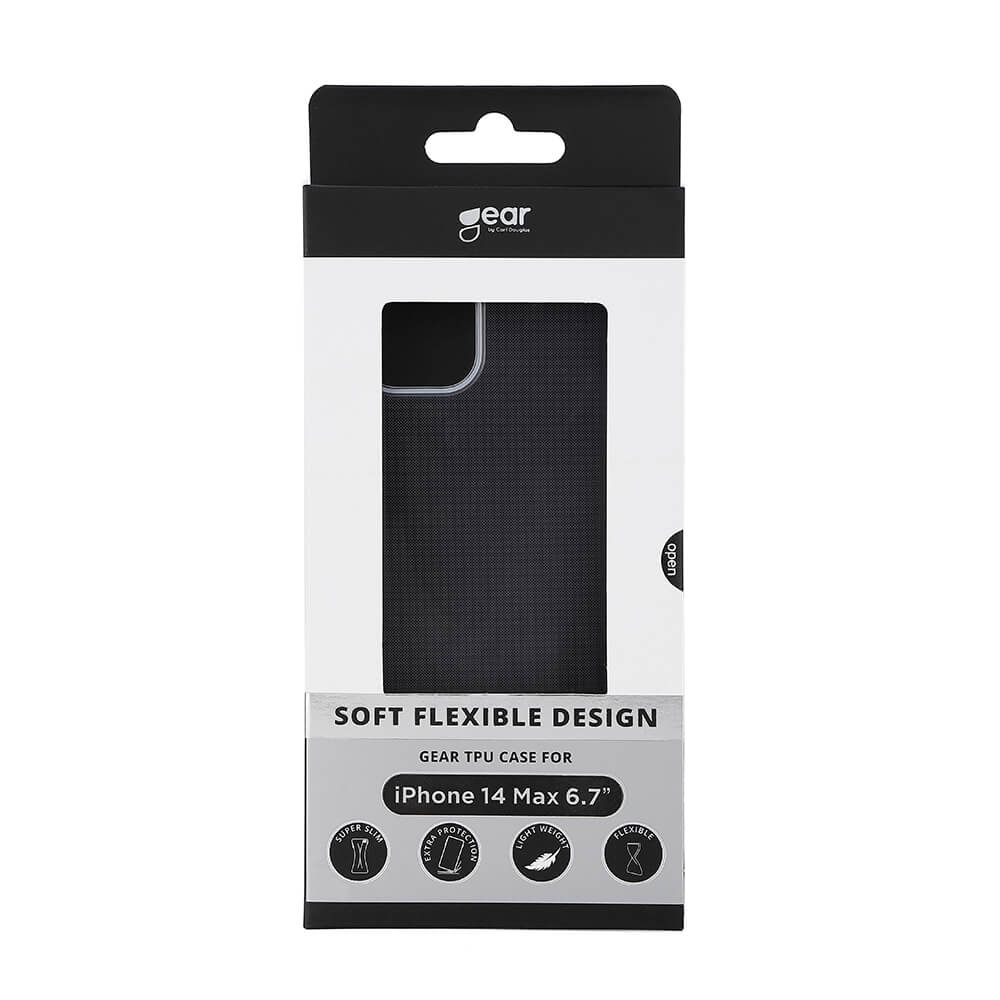 Gear GEAR iPhone 14 Plus Skal TPU Transparent