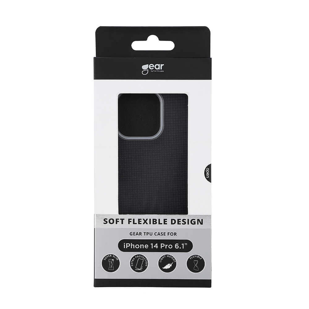 Gear GEAR iPhone 14 Pro Skal TPU Transparent