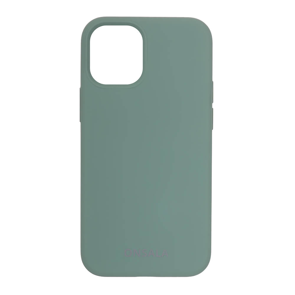 Onsala ONSALA iPhone 12 Mini Mobilskal Silikon Pine Green