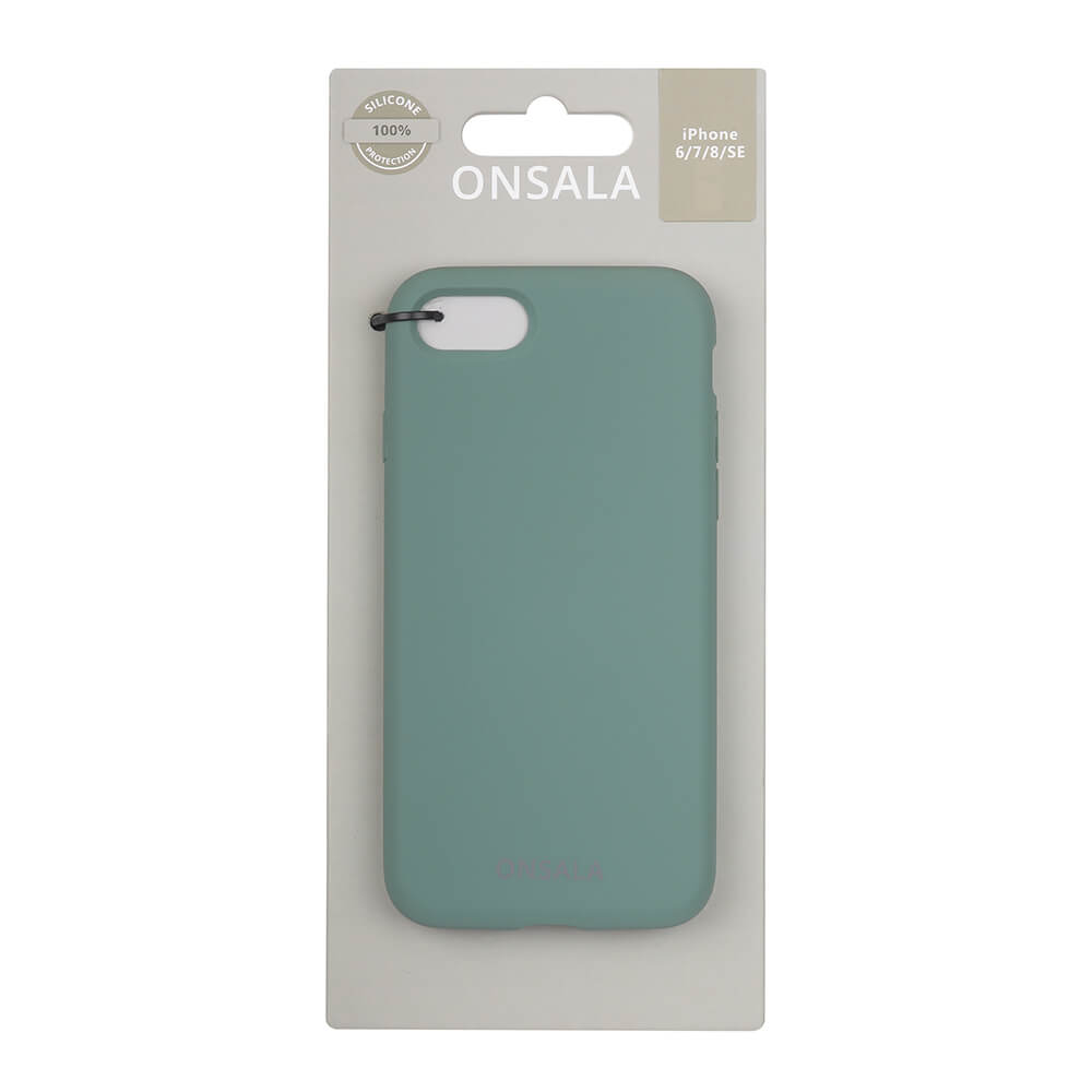Onsala ONSALA iPhone 6/7/8/SE Mobilskal Silikon Pine Green