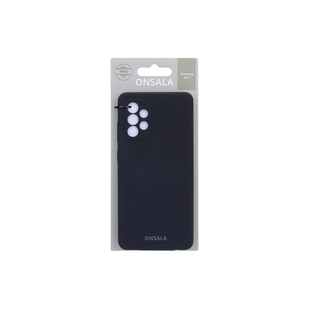 Onsala ONSALA Samsung Galaxy A72 Mobilskal Silikon Svart