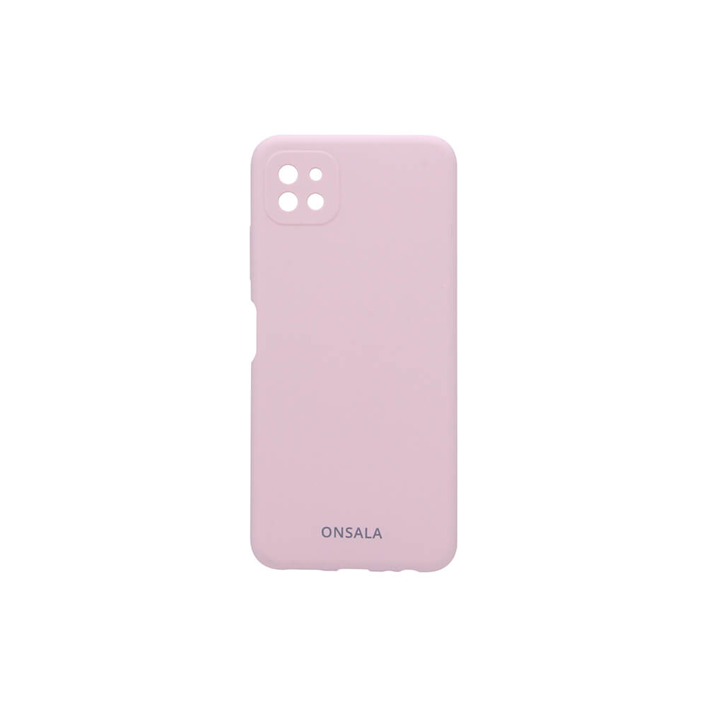 Onsala ONSALA Samsung Galaxy A22 5G Mobilskal Silikon Sand Rosa