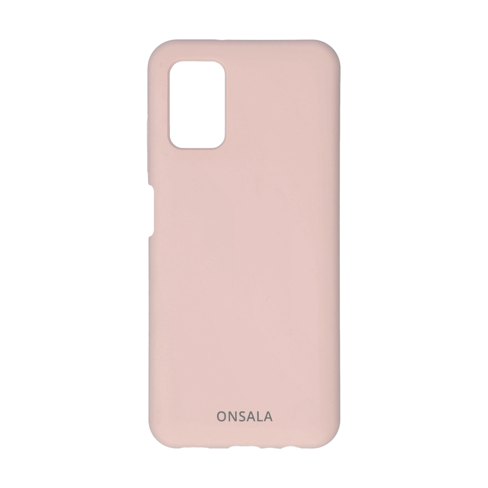 Onsala ONSALA Samsung Galaxy A03s Mobilskal Silikon Sand Rosa