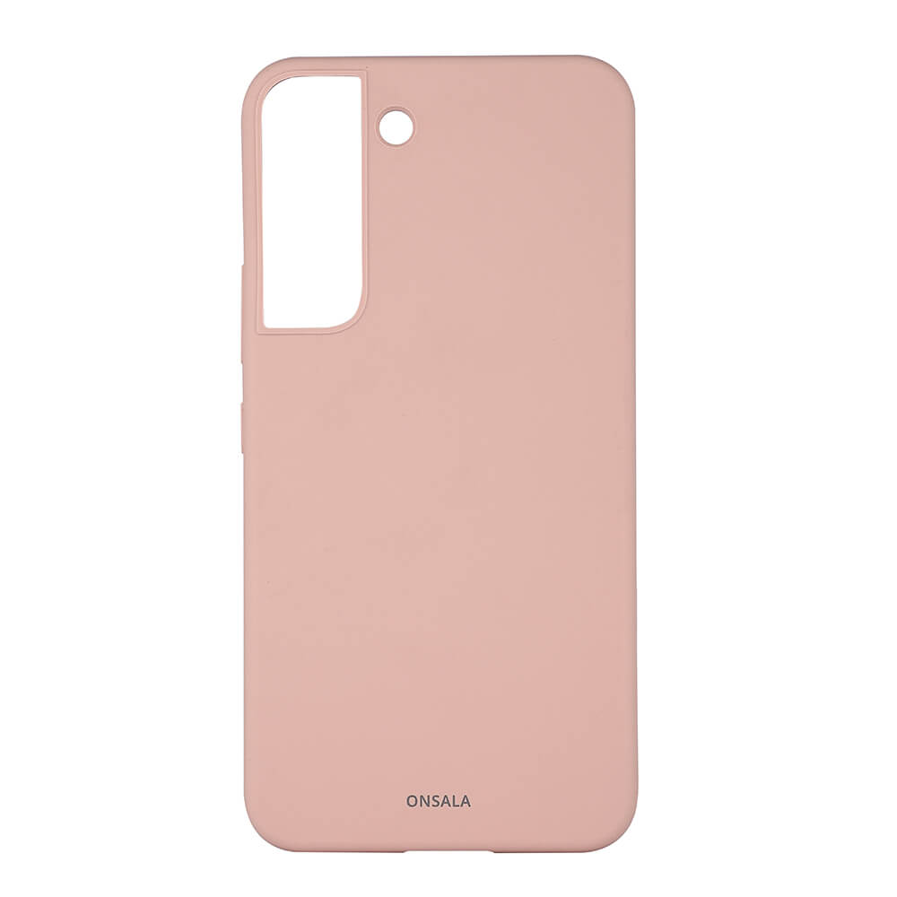 Onsala ONSALA Samsung Galaxy S22 Mobilskal Silikon Sand Rosa