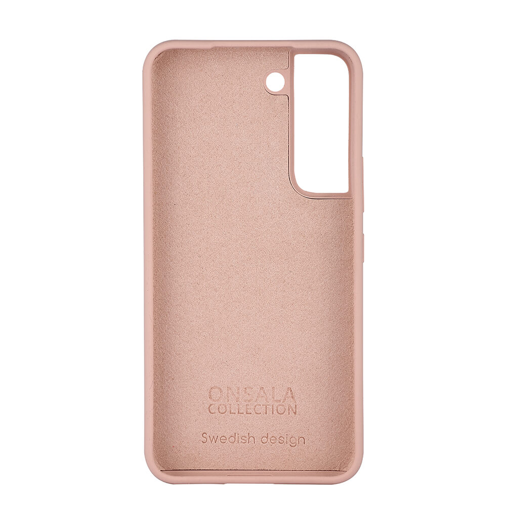 Onsala ONSALA Samsung Galaxy S22 Mobilskal Silikon Sand Rosa