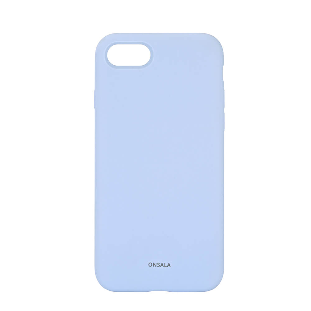 Onsala ONSALA iPhone 6/7/8/SE Mobilskal Silikon Ljus Blå